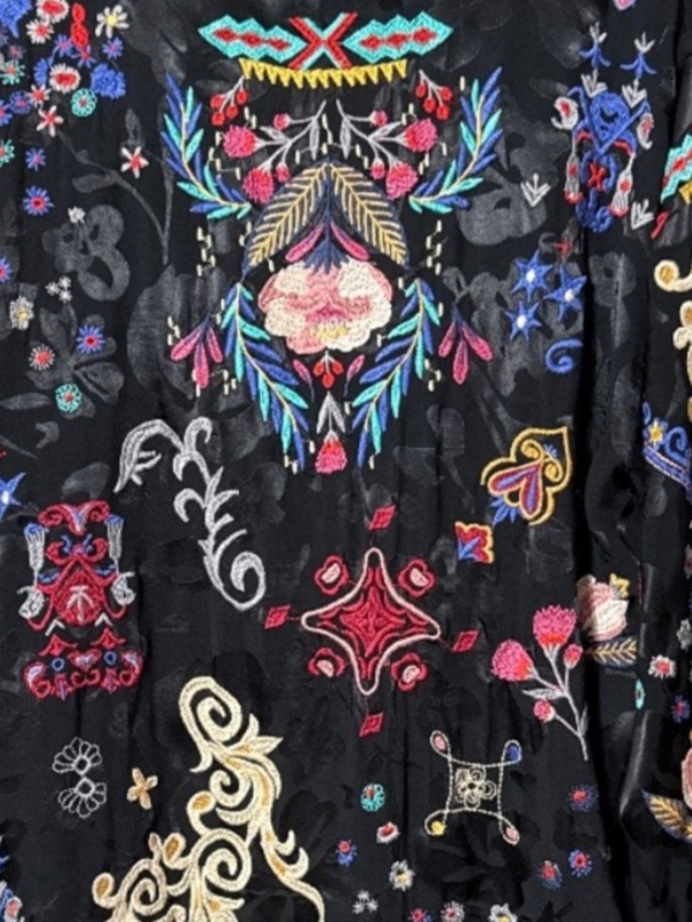 Johnny Was heavily embroidered Elletra Reversible
Kimono NWT RARE - Picture 5 of 14